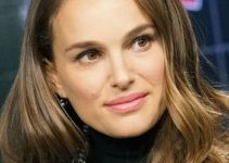 Natalie Portman – Long Curled Hairstyle – ‘Vox Lux’ PR Day