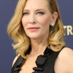 Cate Blanchett's Shoulder Length Curled Hairstyle - 20220222