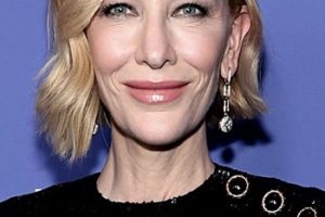 Cate Blanchett – Short Curled Chin Length Haircut – 47th Chaplin Award Gala