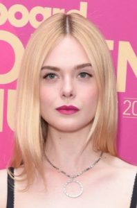 Elle Fanning's Long Straight Hairstyle - 20171130