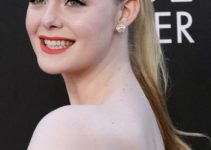 Elle Fanning – High Ponytail Serving Serious Glamour – 27th Annual Critics Choice Awards