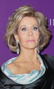 Jane Fonda's Medium Length Layered Hairstyle - 20170221