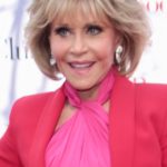 Jane Fonda's Medium Length Layered Hairstyle/Wispy Bangs - 20180506