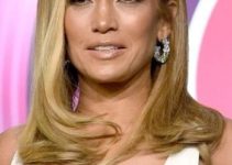 Jennifer Lopez – Long Curled Hairstyle – Pepsi Super Bowl LIV Halftime Show Press Conference