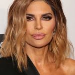 Lisa Rinna's Shoulder Length Curled Hairstyle - 20190213