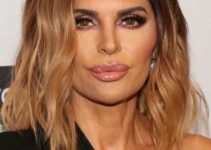 Lisa Rinna – Shoulder Length Curled Hairstyle – “The Real Housewives of Beverly Hills” Season 9 Premiere Party