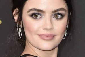 Lucy Hale – Sophisticated Updo – 2019 E! People’s Choice Awards