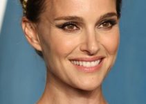 Natalie Portman – Simple Updo – 2022 Vanity Fair Oscar Party