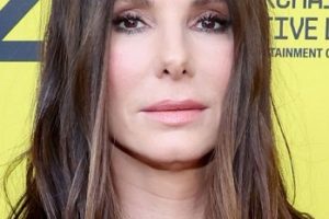Sandra Bullock – Long Straight Hairstyle – 2022 SXSW Conference and Festivals