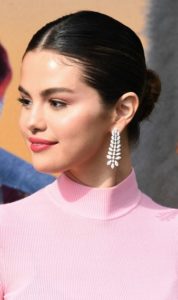 Selena Gomez's Ballerina Bun Updo - 20200111