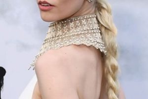 Anya Taylor Joy’s Long Braided Hairstyle – “The Northman” Los Angeles Premiere