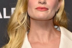 Beth Behrs’ Long Curled Hairstyle – 39th annual PaleyFest LA