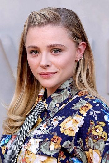 Chloe Grace Moretz's Long Curled Hairstyle - 20220512