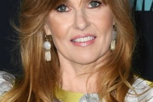 Connie Britton – Long Curled Hairstyle/Side Sweeping Bangs – Liongate’s “Bombshell” Special Screening