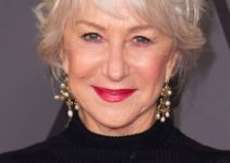 Helen Mirren – Short Layered Hairstyle – 2017 Governors Awards