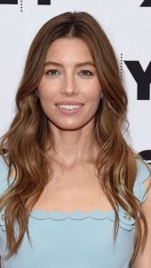 Jessica Biel's Long Curled Hairstyle with Extensions - 20180815