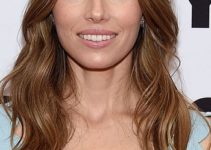 Jessica Biel – Long Curled Hairstyle with Extensions – “The Sinner” New York Screening