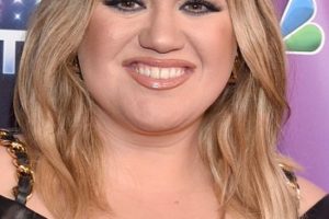 Kelly Clarkson’s Medium Length Curled Hairstyle – NBC’s “American Song Contest” Week 2