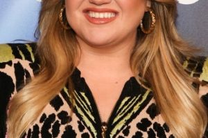 Kelly Clarkson’s Long Curled Hairstyle – NBC’s “American Song Contest” Week 5