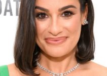 Lea Michele’s Shoulder Length Straight Hairstyle – Elton John AIDS Foundation’s 30th Annual Academy Awards Viewing Party