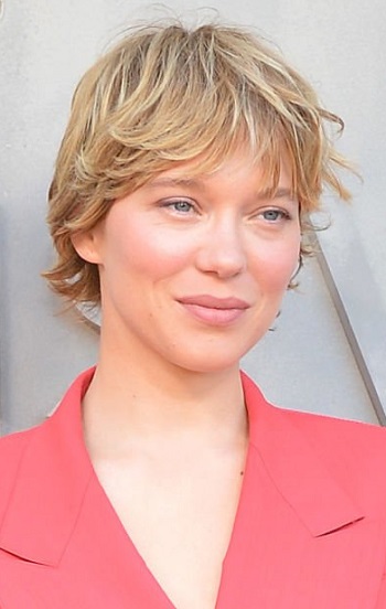 Lea Seydoux's Short Layered Hairstyle - 20220512