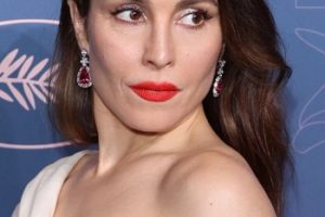 Noomi Rapace’s Long Curled Hairstyle – 75th annual Cannes Film Festival