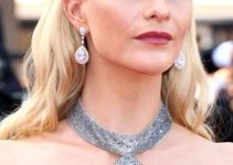 Poppy Delevingne – Long Curled Hairstyle (2022) -75th annual Cannes Film Festival