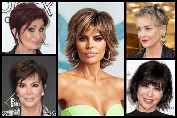 Short Hairstyles for Women Over 50 Feature