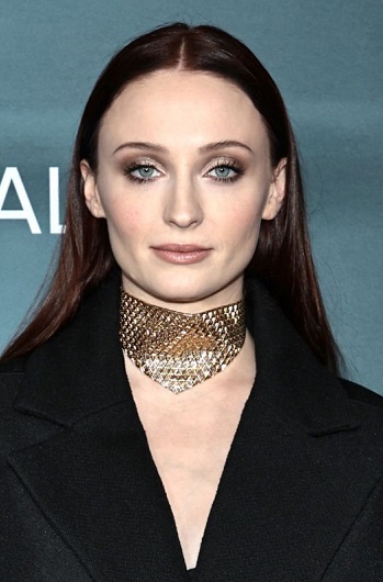 Sophie Turner's Long Straight Hairstyle - 20220503