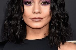 Vanessa Hudgens – Medium Length Curled Hairstyle – 8th Annual NFL Honors