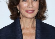 Anne Archer’s Medium Length Curled Hairstyle/Side Sweeping Bangs – 4th Annual Saving Innocence Gala