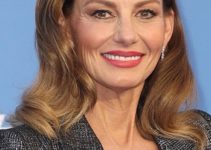 Faith Hill’s Long Curled Hairstyle – Paramount+ UK Launch