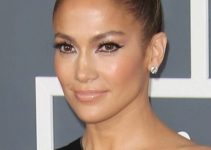 Jennifer Lopez – Sleek Topknot Updo – 55th Annual Grammy Awards
