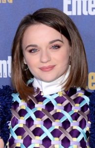 Joey King's Shoulder Length Straight Hairstyle - [Hairstylist: Adam Campbell] - 20200118