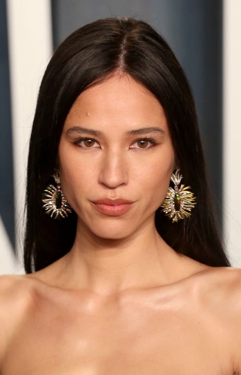 Kelsey Asbille's Sleek Long Straight Hairstyle - 20220327