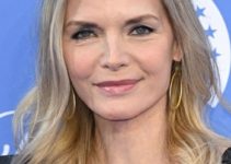 Michelle Pfeiffer – Long Curled Hairstyle – 2022 Paramount+ UK Launch