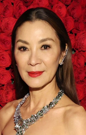Michelle Yeoh's Long Straight Hairstyle - 20220502