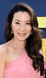 Michelle Yeoh's Long Curled Hairstyle - [Hairstylist: Aaron Light] - 20220521