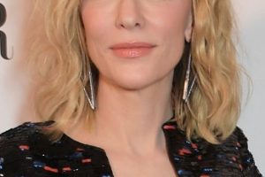 Cate Blanchett – Breezy Beachy Hairstyle – Harper’s Bazaar Women of the Year Awards 2019