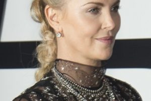 Charlize Theron’s Loose Braided Hairstyle – “The Fate of the Furious” New York City Premiere