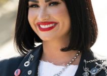 Demi Lovato – Bob with Bangs (Wig) – 2022 “Jimmy Kimmel Live”