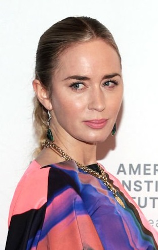 Emily Blunt's Long Braided Hairstyle - [Hairstylist: Laini Reeves] - 20220711