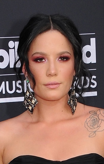 Halsey's Blinged Out Ponytail - [Hairstylist: Andrew Fitzsimons] - 20180520