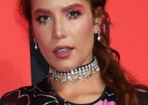 Halsey – Long Curly Red Ponytail – MTV EMAs 2019