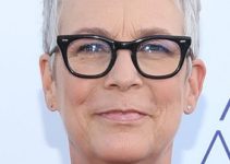 Jamie Lee Curtis – Short Gray Pixie/Glasses – Project Angel Food’s Angel Awards Gala