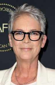 Jamie Lee Curtis' Short Gray Haircut with Glasses - [Hairstylist: Sean James] -20200103