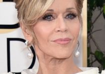 Jane Fonda – Formal Updo – 73rd Annual Golden Globe Awards