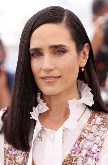 Jennifer Connelly's Long Straight Hairstyle - [Hairstylist: Renato Campora] - 20220518