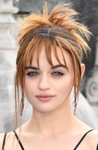 Joey King's Simple Updo/Faux Bangs - [Hairstylist: Dimitris Giannetos] - 20220720