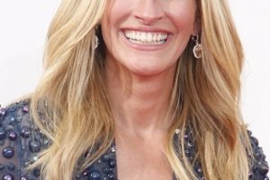 Julia Roberts – Long Blonde Curled Hairstyle – 66th Annual Primetime Emmy Awards